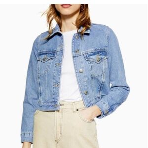 Topshop Light Blue Jean Jacket